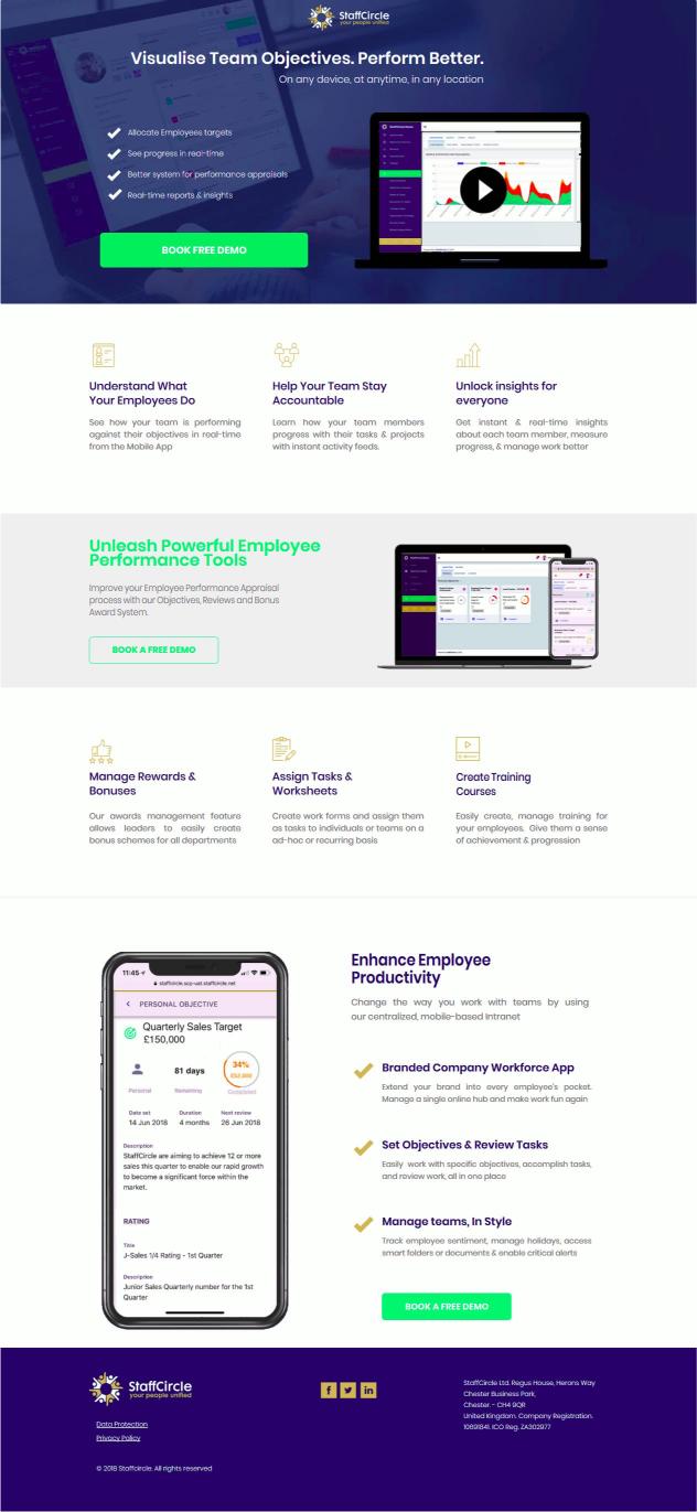 Web design project